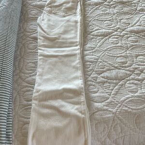 Madewell White Ankle Cropped Jeans